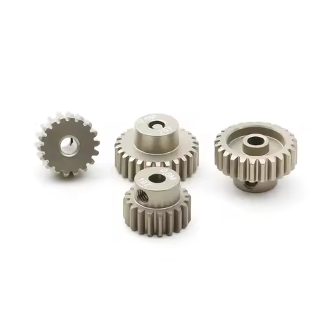Metal Pinion Gear Moter Gear 18T 19T 24T 25T for Tamiya TT01 TT02 TB02 TA05 RC Car Upgrade Parts Acc
