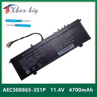 AEC508865-3S1P Battery AEC508865 for X5-2021S5 X5-2021S5H X5-HINS02 Laptop Battery Shenzhou Elegant 