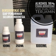 Alcohol 96% Ethanol 1L / Alcohol 96% Etanol 1L arisaasari (apshop)