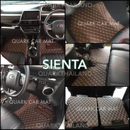 พรม6D SIENTA เซียนต้า รุ่นหนา พรีเมี่นม ครบชุด ปูเต็มคัน ตรงรุ่น พรมรถยนต์