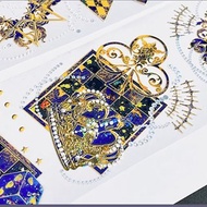 OKMT新七天貼紙手帳膠帶 權利皇冠-PET貝殼光-6cm*5m-100cm循環