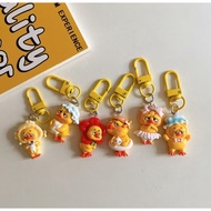 GANTUNGAN DUCK UPSET KEYCHAIN DUCK UPSET KEYCHAIN CUTE DUCK KEYCHAIN