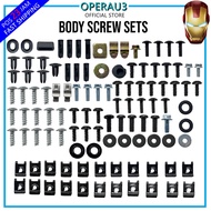 YAMAHA Y15 Y15ZR YSUKU V1 V2 Screw Cover Set Coverset Skru Body Screw ORIGINAL