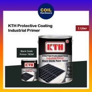 (1 Liter) KTH Protective Coating Industrial Primer Black Oxide Paint | Cat Anti Karat Hitam Kilat 785M