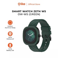 Olike Smartwatch Zeth W5 Jam Tangan Pintar Aluminium Pulse Oximeter