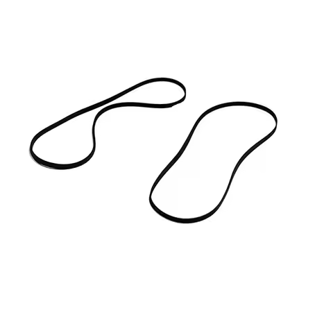 2 New Flat Drive Belts FR8.2 FBS8.2 Fit Teac V-570 V-670 W-J51 W-J61 And Technics RS-BX501 RS-CH404 