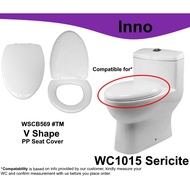 Inno Sericite WC1015 /WC1019 Dickite /WC1023 Cryolite /WC1041 Carnot - Compatible Toilet Seat (Soft Close) #WSCB569 #TM