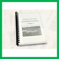 [READY STOCK] Cambridge IGCSE Economics (0455) Past Exam Papers (Paper 1: Multiple Choice Questions)