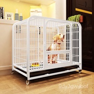 MH Dog Cage with Toilet Large Dog Oversized Medium-Sized Dog Small Dog Household Dog Kennel Rabbit Cage Pet Cage