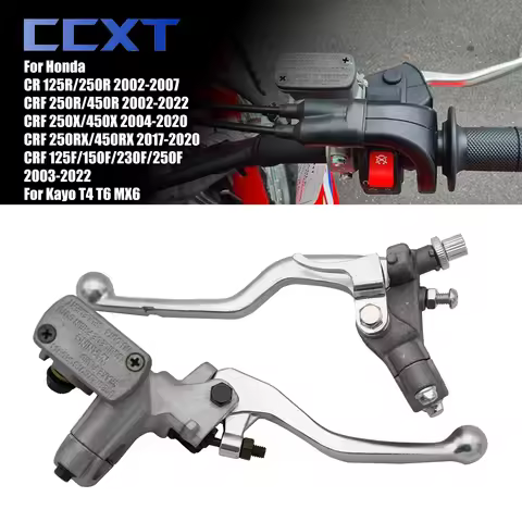 Motorcycle 7/8 22mm Hydraulic Brake Master Cylinder Lever Clutch Lever For Honda CRF 250R 450R 250RX