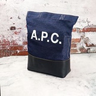 A.P.C. 牛仔布托特包