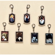 Death Note Acrylic Keychain, Double Side Keychain, Death Note Keychain, Anime Gift, L, Light Yagami,