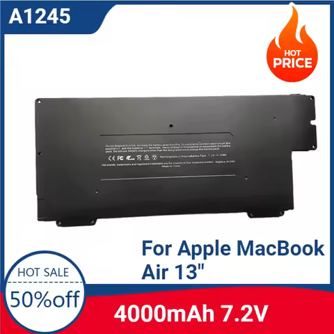 New High-quality A1245 A1237 Laptop Battery for Apple MacBook Air 13" A1245 A1237 MB003 MC233 MC234 