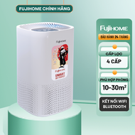Máy lọc không khí thông minh FUJIHOME AP8026US Kết nối wifi - Lọc sạch 9997% bụi mịn vi khuẩn virus