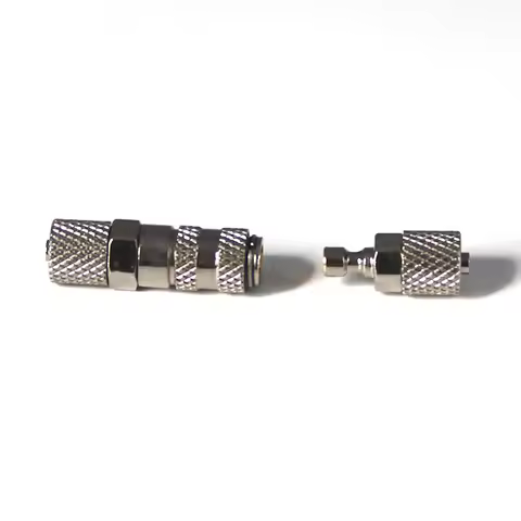 3MM Hydraulic Quick Release Couplings Oil Nipple for 1/14 RC Truck Excavators Loader KABOLITE LIEBHE