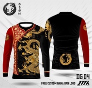 cheongsam wanita shio naga jersey imlek kaos imlek gong xi fa cai shio naga baju tahun baru cina