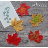 Maple Leaf Simulation Leaf Simulation Maple Leaf Photo Props Shooting Props Ready Stock Decoration D