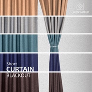 【 LANGSIR RAYA 𝟐𝟎𝟐𝟒 】Ready Made Curtain !!! Saiz BARU !!! Siap Jahit Langsir 5 Pilihan Warna Linen Cotton 80% Blackout Kain Tebal Curtain #Sliding Door #Window Panel #Pintu Bilik