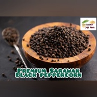 Sarawak Black Peppercorn 100% / Biji Lada Hitam Sarawak / 100g-500g【Halal Grade A】