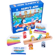 〔 Wooden Toys E4A] Noah's Ark Sorting Game Children's Thinking Logic Brain Training Educational Queu