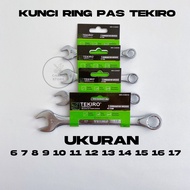 TEKIRO 6 7 8 9 10 11 12 13 14 15 16 17 18 19 20 21 22 23 24 mm ring spanner TEKIRO combination spann