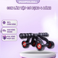 Multifunctional 4-Wheel Abdominal Exercise Roller at Home - Effective, Durable Abdominal Exercise