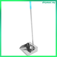 Dust Pan with Handle Sturdy Heavy Duty Metal Dustpan Commercial  zhiymsui