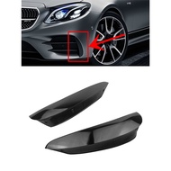 Front Bumper Trim Side Fender Canards Fin Splitter For Benz W213 C238 E180 E200 E250 E300 E43 E53 AM