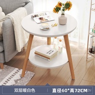 XYSmall coffee tableinsWind Small Table Rental House Rental Bedside Table Small Simple Small round Table Side Table Bedr