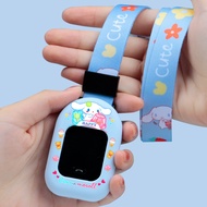 Macaron Color Suitable for Little Genius Phone Watch Strap Halter Neck Cover D2/Q1A/Z1S/Y06/Q1/Q2/D3