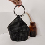 LNS TAS PESTA WANITA BULAT SEGITIGA / TAS KONDANGAN / CLUTCH HANDBAG IMPORT