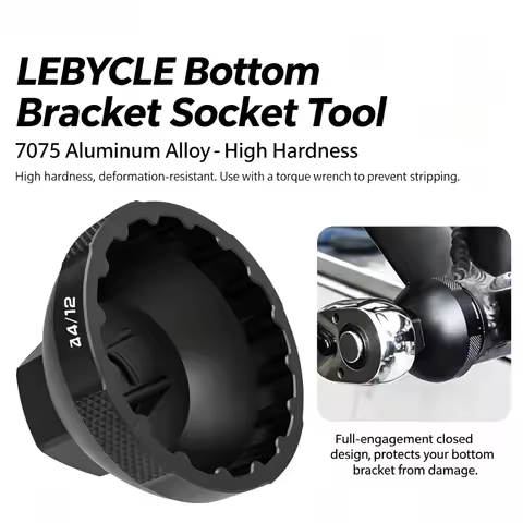 Bike Bottom Bracket Tool 48/50/52/53mm 12/16 Notch Non Slip Fits SRAM DUB Praxis Colnago Winspace Tr