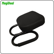 Kneeling Meditation Stool for Extended Practice Breathable Mesh Compact Yoga Bench Chair Prayer Benc