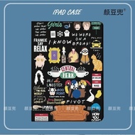 Friends TV Anime Case For iPad Air 3 4 5 10.9 Mini 5 6 For Pro 12.9 11 10.5 inch Luxury Silicone For