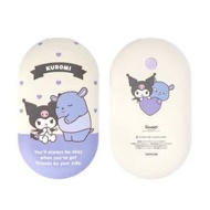 <現貨>韓國🇰🇷Sanrio Kuromi 二合一暖手蛋+5200mAh充電器