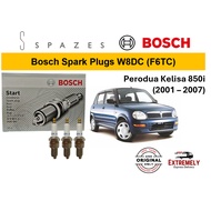 Bosch Spark Plug Perodua Kelisa 850i Spark Plug W8DC (F6TC) Bosch Palam Pencucuh (1set=3pcs)