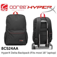 HYPER-X HYPERX DELTA GAMING BACKPACK LAPTOP BACKPACK (8C524AA), SUPPORT MOST 16" LAPTOP AND DURABLE 