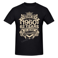 Born In 1960 62 Years For 62th Birthday Gift T shirt Gildan T-shirt 100% Cotton a birthday present