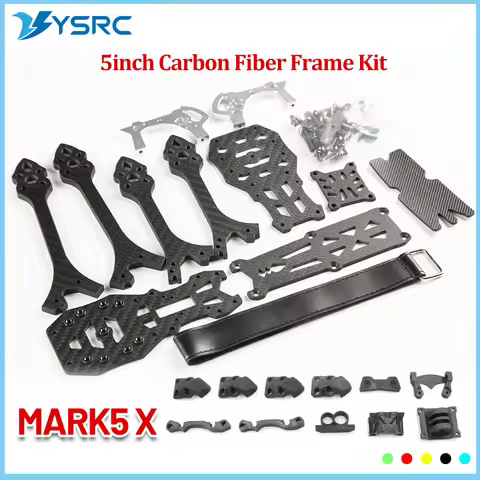 Mark5 X 5inch 230mm Carbon Fiber Quadcopter Racing Drone Frame Kit for 5'' Propeller Mark5 Drone DIY