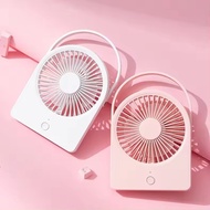 3 IN 1 Portable Mini Fan USB Desk Fan Rechargeable Hand Fan kipas small usb cooling fan strong fan desktop table hang fan Home Office Car Indoor Outdoor 電風扇