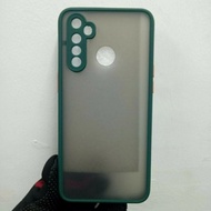 realme 5 pro case softcase frosted matte case casing realme 5pro - hijau