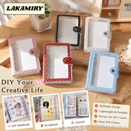 LAKAMIRY Polka Dot  Binder,  A7 A7 Binder Cover, Durable Polka Dot PVC Kpop Photocard Album Cover Kp