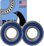 PGN - R14-2RS Sealed Ball Bearing - 7/8"x1-7/8"x1/2" - Lubricated - Chrome Steel (2 PCS)