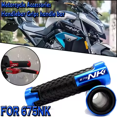 7/8"22mm Motorcycle Anti Slip Grip Motorcycle Accessories For 675NK 675 NK NK675 Motorcycle