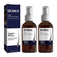 OUHOE Hair Growth Spray for Men & Women By 38% Ouhoe Hair Growth Oil, Hair Enhance Serum，Ouhoe Stron