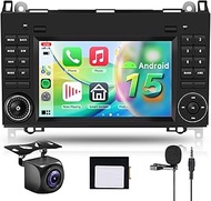 8 Core 4 + 64G: Hodozzy Carplay Car Radio for Mercedes Benz Sprinter B200, 9 Inch Touchscreen Androi