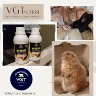 Termurah !!! VGT nutrisi Kelinci Marmut Hamster Vitamin Penggemuk Pedaging Hias organik