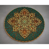Mandala Multilayer Wooden Stacked Artwork Photo Frame Home Decor