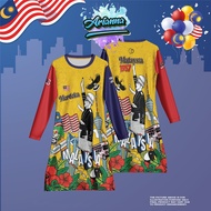 【Arianna】1957 Merdeka Clothes 2025 68Th Jersey Merdeka Clothes 68 Years Jersey Ethnic T-Shirt 2025 M