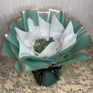 Ready-made DIY Packaging Paper Flower Bouquet Fathers Day Birthday Gift Memorial Day Snack Bar Flowe